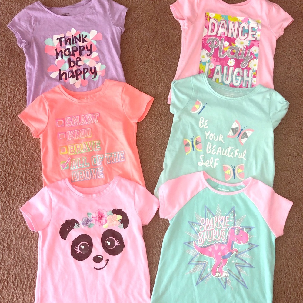 Girl 4t short sleeve tees